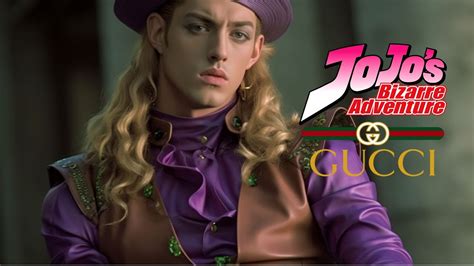 bananya x gucci|gucci jojo's bizarre adventure.